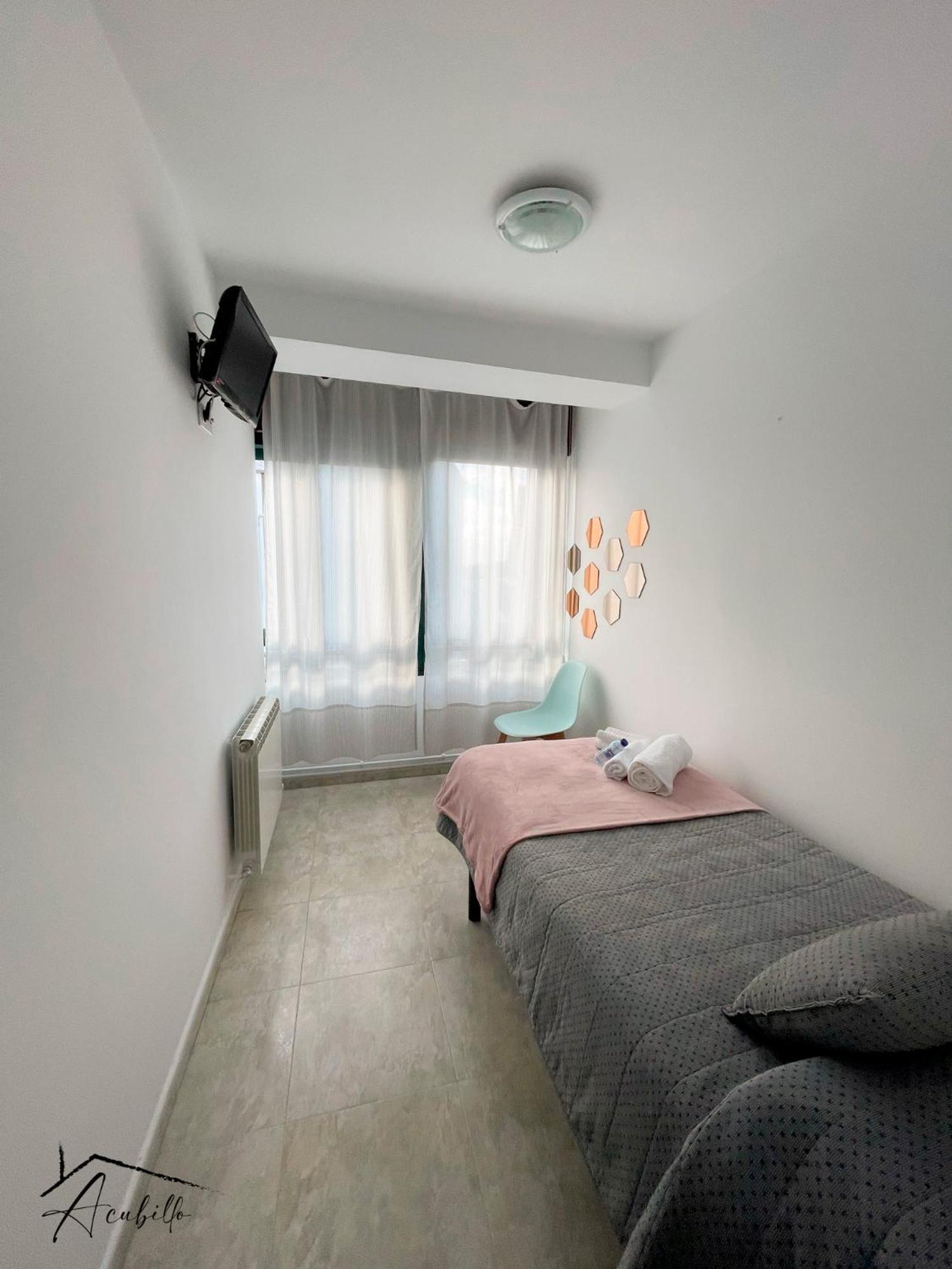 Acubillo Hotel Palas de Rei Buitenkant foto